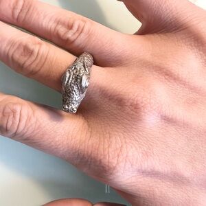 Silver Snake/Dragon Ring